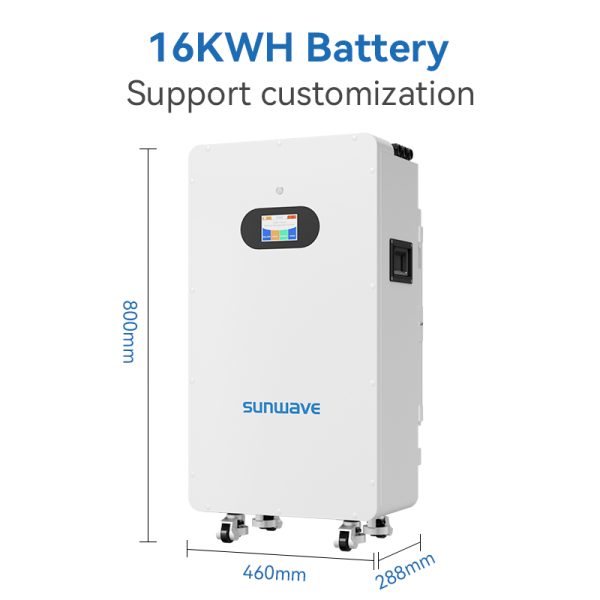 Sunwave 51.2V 314Ah 16kWh Wall Mounted Lithium Battery - Image 6