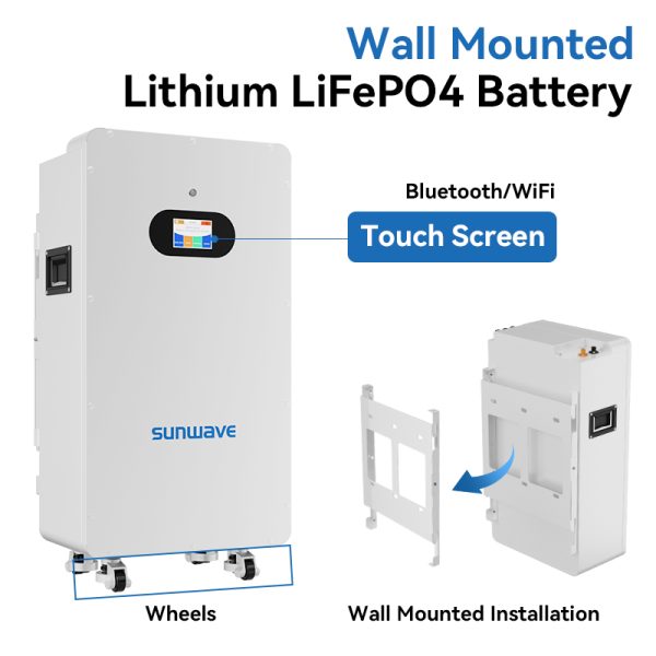 Sunwave 51.2V 314Ah 16kWh Wall Mounted Lithium Battery - Image 5