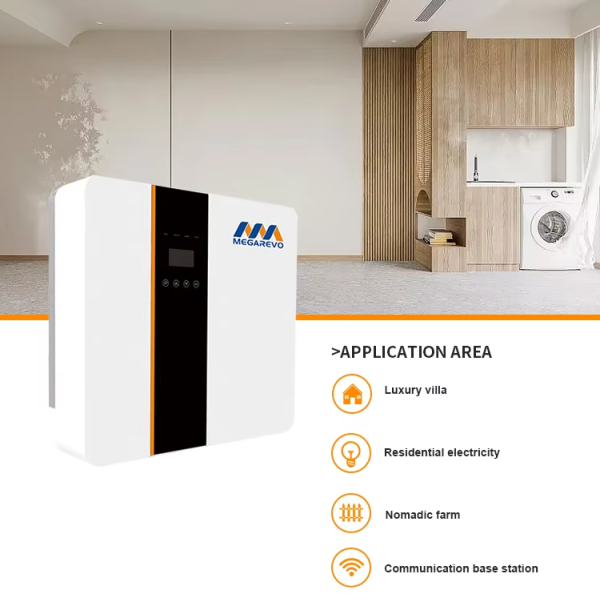 Megarevo 3kw 3.6kw 4kw 4.6kw 5kw Solar Inverter for Home Hybrid Solar System - 图片 3