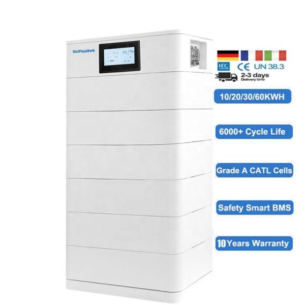 Sunwave 30 KWh Stacked Lithium Battery - Image 4